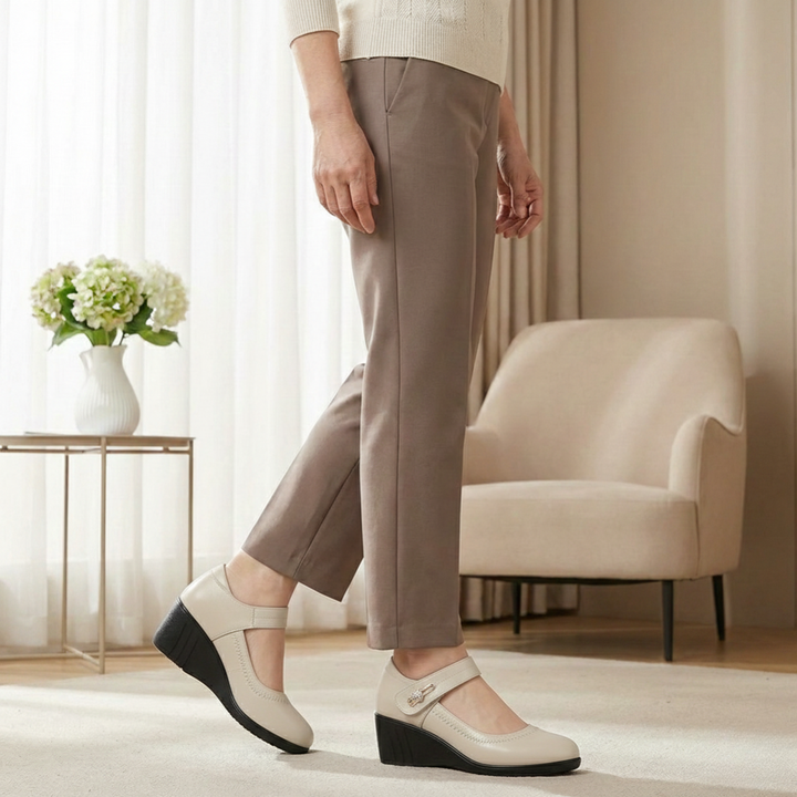 Roxanna | Elegant Comfort Shoes with Supportive Mid-Heel