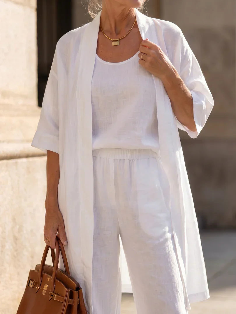 Beatrice | Lightweight Linen Set
