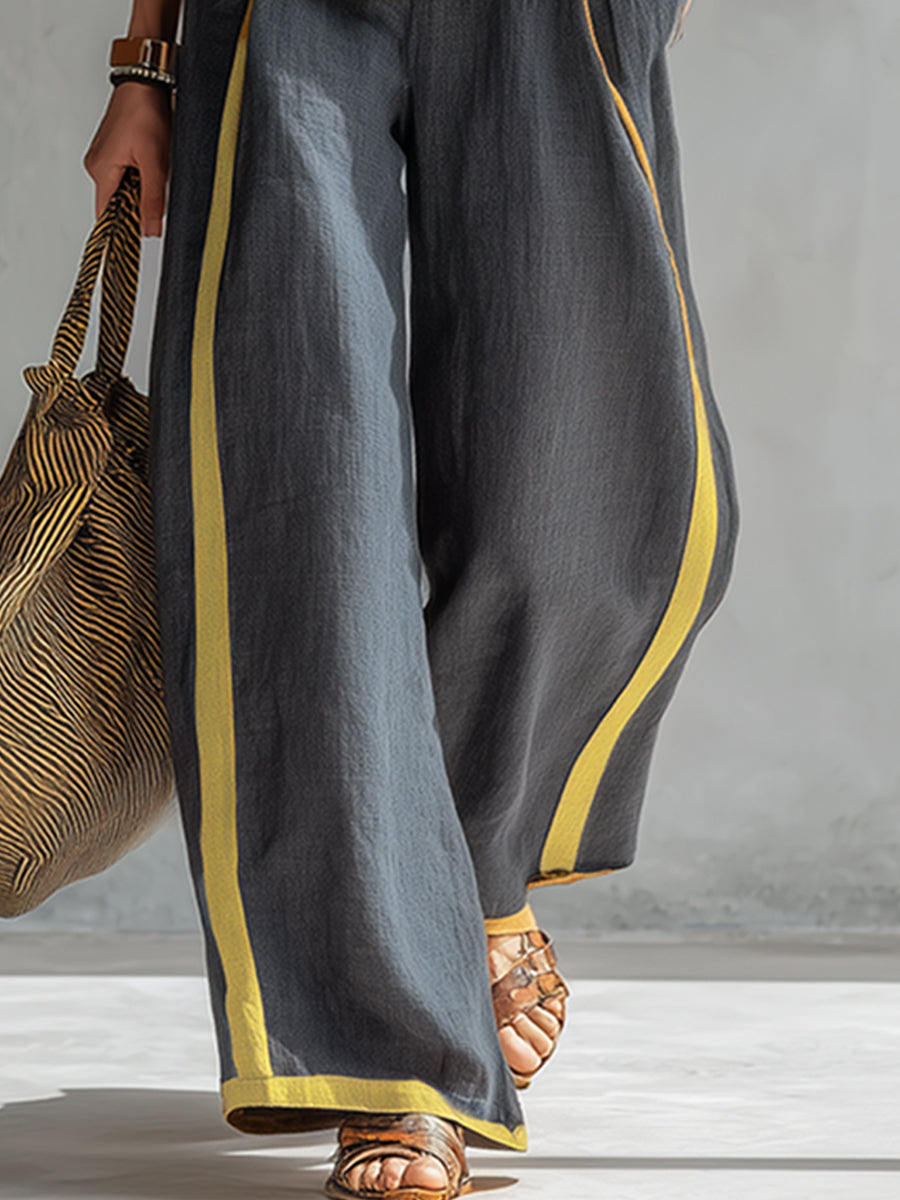 Lexa | Elegant Cotton and Linen Suit