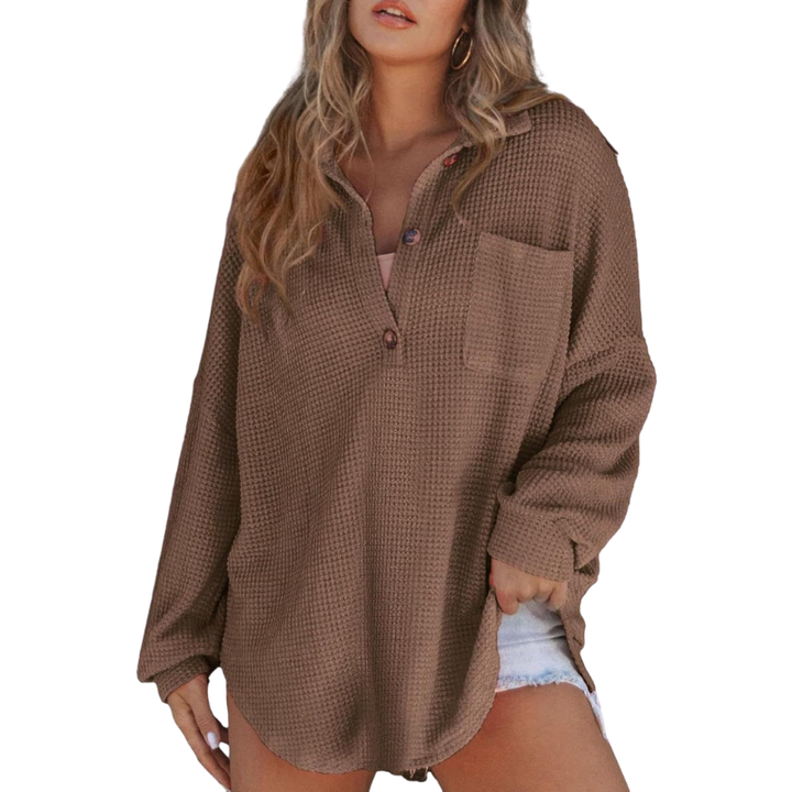 TESS – OVERSIZED BUTTON BLOUSE
