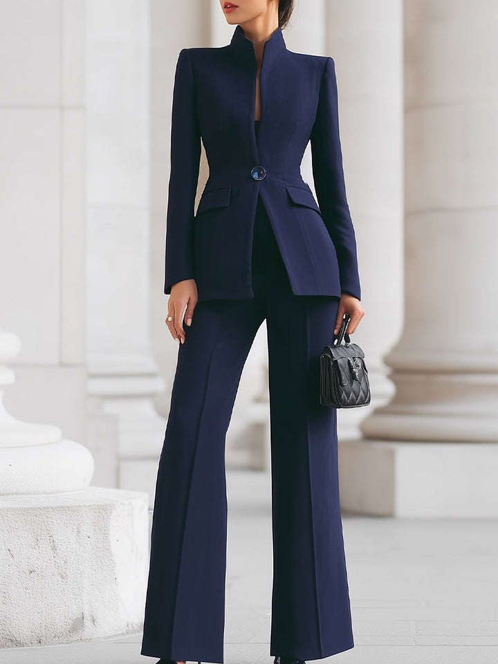 ALINA – ELEGANT BLAZER & TROUSER SUIT SET