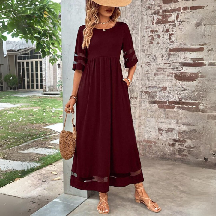 Laura – Flattering Tummy-Smoothing Midi Dress