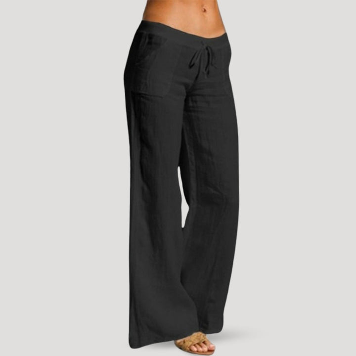 CLARA – RELAXED WIDE-LEG TROUSERS