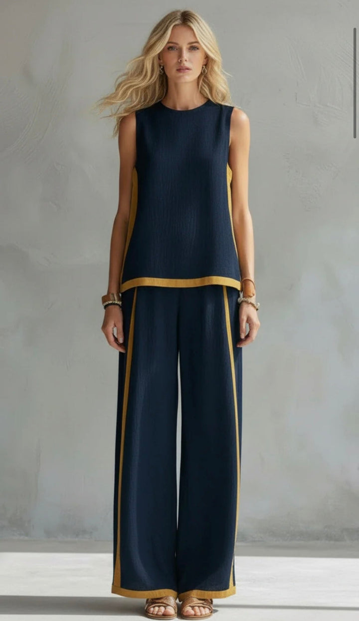 Lexa | Elegant Cotton and Linen Suit